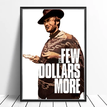 Už Keletą Dolerių Daugiau (1965) Plakatas Spageti Vakarų Filmas 