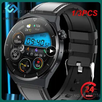 1/3PCS Naujos Žiūrėti GT3 Smart Watch Vyrų NFC Vandeniui Sport Fitness Tracker Skambinkite Smartwatch Žmogus, Skirta 