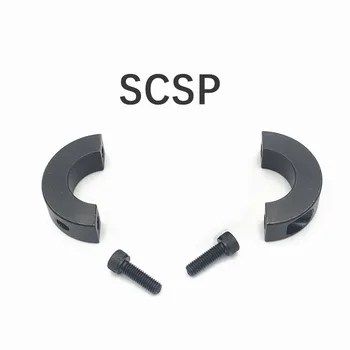 1 Gabalas SCSP Atskiro Tipo Tvirtinimo Žiedu S45C Plieno Tvirtinimo Žiedas Guolio Riba Optinis Žiedas Veleno Tvirtinimo Žiedu