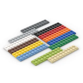 100VNT 2x10 Taškų Birių Statybinių Blokų Plonas Duomenys Plytų Švietimo Dydis Suderinamas Su 3832 Plastiko Žaislas Vaikams