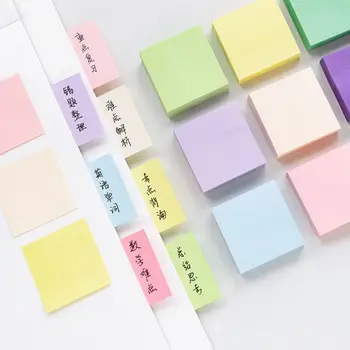 10Books/Set Aikštėje Sticky Notes Aukštos Kokybės Scrabooking Mini Kartus Sticky 