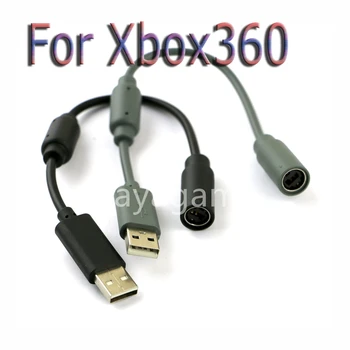 10vnt USB Atsiskyrusių Pratęsimo Kabelis į PC Keitiklio Laido Adapteris, Skirtas Xbox 360 Wired Controller Gamepad Žaidimas Priedai