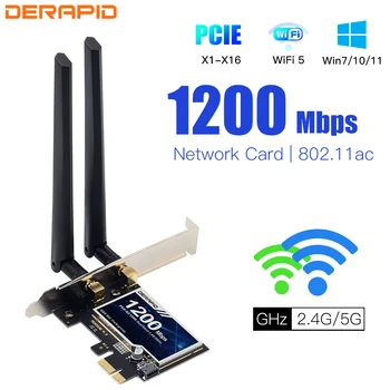1200Mbps Wireless PCI-e Adapterį 802.11 ac 