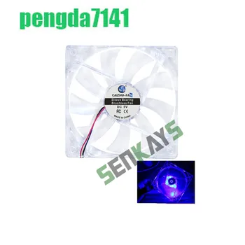 120MM 12cm 12025 CPU Fan 120x120x25mm DC 5V (12V 24V Kompiuterio Atveju Aušinimo Ventiliatorius 3pin LED