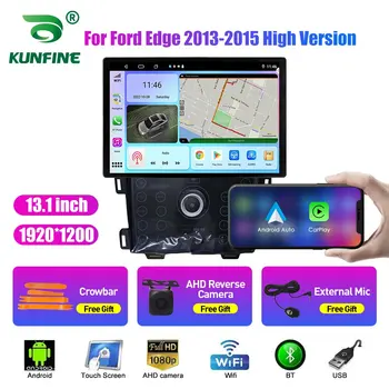13.1 colių Automobilio Radijo Ford Edge 2013 2014 2015 Car DVD GPS Navigacijos Stereo Carplay 2 Din Centrinio Multimedia 