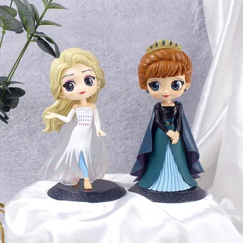 15cm Anime Disney Keturių Kartų Princesė Elsa Karūna Anna Išskirtinį Duomenys Mergina Gimtadienio Tortas Kepimo Dekoravimas Ornamentais