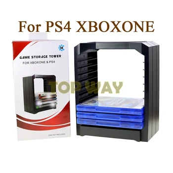 1PC Geros Kokybės Multi-Funkcinis Žaidimas Disko Saugojimo Bokštas Stovi Rinkiniai PS4 Xbox Vienas XBOXONE