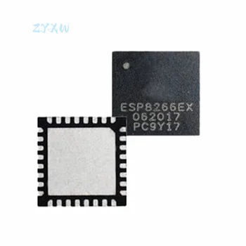 1PCS Naujas originalus ESP8266EX ESP8266 54Mbps 2.4 GHz WiFi I2C,I2S,SPI,UART QFN-32-EP(5x5) RF siųstuvas-imtuvas ICs