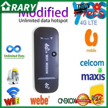 1~7PCS LTE Belaidis USB Dongle WiFi Router 150Mbps Judriojo Plačiajuosčio ryšio Modemas Stick Sim Kortelės USB Adapteris Maršrutizatorius Tinklo Adapteris