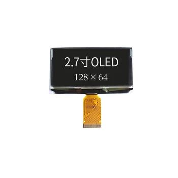 2.7 colių OLED Ekranas 128*64 OLED Ekranas Serijos Ekranas SSD1322 Vairuotojas Su Pustoniai 30Pin