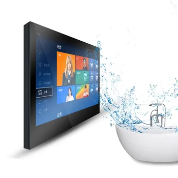 2023 Modelis 21,5 colio TouchScreen Vonios kambarys, TV Smart Veidrodis atsparus Vandeniui Televizorius su 