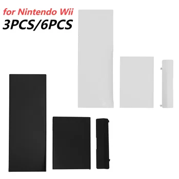 3pcs Atminties Kortelės Durų angos Dangtelį Dangčių Pakeitimas 3 1. Apsauginiai Dangteliai, Korpusai Žaidimų Konsolės Priedai Tinka Nintendo Wii