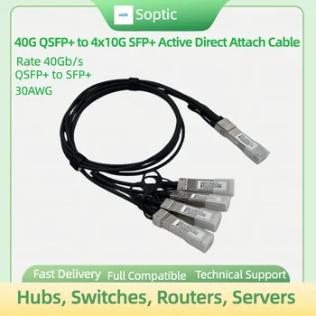 40G QSFP+ DAC Cable - 40GBASE Pasyvus Tiesiogiai Pridėti Vario Twinax QSFP Kabelis, skirtas 