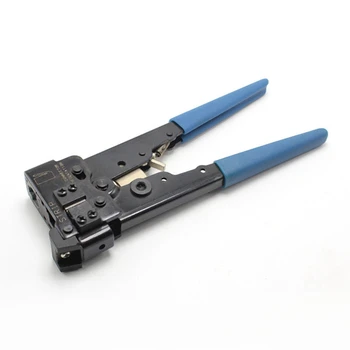 4X Už RJ45 8P8C 8P LAN Ethernet Tinklo Kabelis Laido Crimper Užspaudimo Įrankis