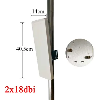 5.8 G dual poliškumas 2x15dbi/18dbi krypties 5G wifi antenos skydelis pleistras antena ubnt Rocket M5