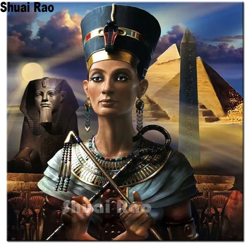 5d Diamond tapybos Natasha Egipto karalienė 
