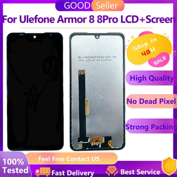 6.10 colių originalą Ulefone Armor8 LCD Ekranas Ir Touch Ekranas skaitmeninis keitiklis Asamblėjos Ulefone Šarvai 8 Pro 