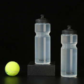 750ml Dviračių Vandens Butelis nepralaidžiose Squeezable Skonis-nemokamai BPA-free Plastiko, Kempingas, Žygiai, Sporto Dviračių virdulys Balta Spalva