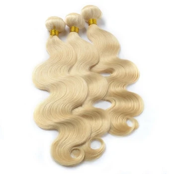 Ali Karalienė Plaukų Brazilijos Neperdirbto Žaliavinio Mergelės Ryšulių #613 Kūno Banga Žmogaus Plaukų Audimo Plaukai Priauginimui, Perukai