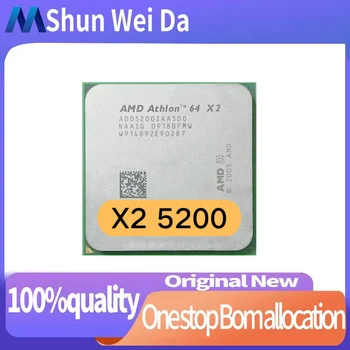 AMD Athlon X2-5200+ X2 5200+ 2.7 GHz, Dual-Core CPU ADO5200IAA5DO ADO5200IAA5DU ADO5200IAA5DD Procesorius Socket AM2 940pin