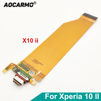 Aocarmo Sony Xperia 10 II X10ii XQ-AU51 XQ-AU52 TAIGI-41A SOV43 Tipas-C USB Įkroviklis Įkrovimo lizdas Doko Jungtis, Flex Kabelis