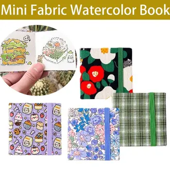 Audinio Mini Akvarelė Knygos Meno Reikmenys Medienos masė 300g Paveikslėlių Knygą Nešiojamų smulkiagrūdžiai Kelionės Sketchbook Tapyba