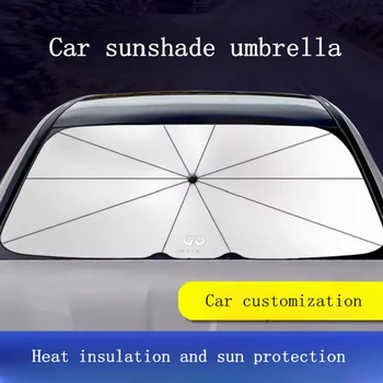 Automobilio Salono skėtį nuo saulės skėtį nuo saulės už Infiniti QX50 G25 G35 G37 EX25 EX35 EX37 auto priedai