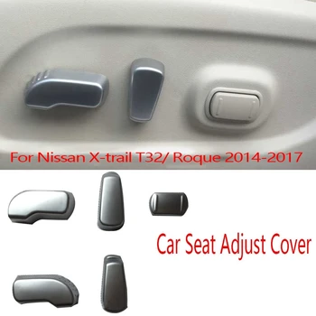 Automobilio Sėdynę Reguliuoti, Padengti Sėdynės Reguliavimo Rankenėlę Mygtuką Perjungti Apdaila, Interjerą, Nissan X - Trail Xtrail T32/ Nesąžiningi 2014-2017