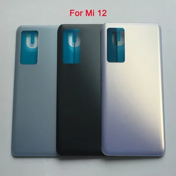 Baterijos, Galinio Dangtelio Xiaomi Mi 12 Mi12 Galinio Stiklo 3D Atgal Būsto Duris Atveju Xiaomi Mi 12 Akumuliatoriaus Dangtelį Atgal