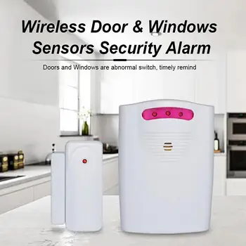 Belaidis durų magnetinės indukcijos signalizacijos, durų ir langų atidarymą priminimas, ir anti-theft alarm tinka saugos protectio