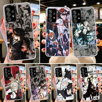 Bungo Benamių Šunų Manga Telefono dėklas Samsung Galaxy A50 A51 A71 A70 A41 A31 A40 A30 A20E A10 A21S A6 + A7 A8 Plius A9 Padengti Fondas