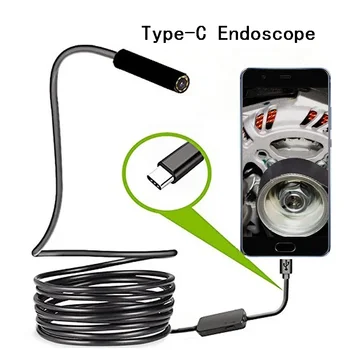 C tipo Endoskopą 5.5 mm Endoskopinė Kamera 2M slėgio kitimą, skirta 