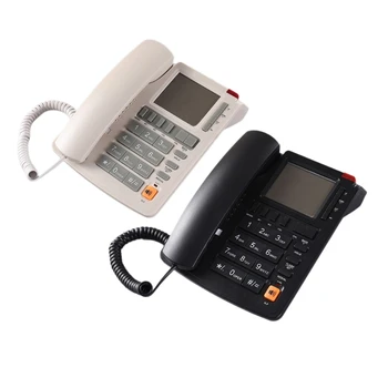 Corded Phone for Home/Office/Hotel Laidiniu Telefonu su Garsiakalbis Skambintojo C1FD