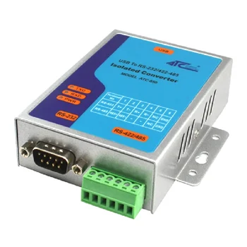 Didelės Spartos Izoliuotas USB Į RS-232/422/485 Konverteris (ATC)-850