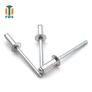 DIN EN ISO 15978 POP aklai kniedės galas 5050 Aliuminio Korpusas/ Plieno Kaištis įleidžiama galvute 1/8 colio(3,2 mm)