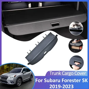 Dėl Subaru Forester SK 2019 2020 2021 2022 2023 Galiniai bagažo skyriaus Dangtis Ištraukiamas Bagažo Uždanga Auto Reikmenys Shield Atspalvis