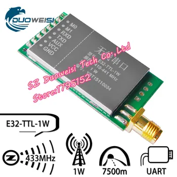 E32-TTL-1W E32-433T30D 1W didelės galios SX1278 / 1276 belaidžio ryšio moduliai 433M tarpmiestinių duomenų perdavimo LORA plinta per SI4432