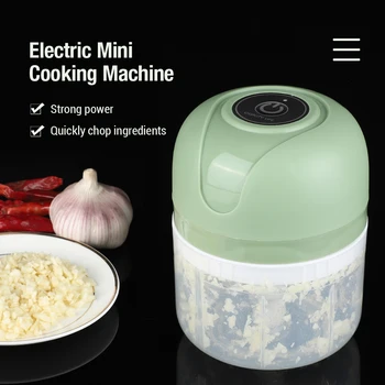 Elektros Virtuvė, Maisto Procesorius Mini Česnakai Švīts smulkintuvas USB Portable mėsmalė, Daržovių Smulkintuvą, Virtuvės Dalykėlių