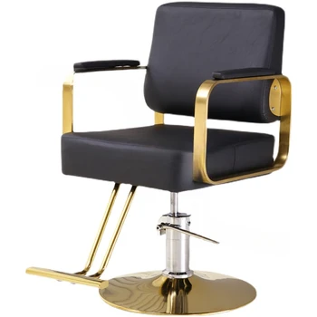Europos Lengvosios Prabanga Barber Kėdės Patogiai Grožio Kėdė Plaukų Salonas Profesinės Barber Kėdės High-end Atgal Liftas Foteliai