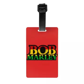 Jamaika Dainininkas Reggae, Rock, Bob Marley Bagažo Žymeklis Lagaminą Bagažo Privatumo Padengti ID Etiketė