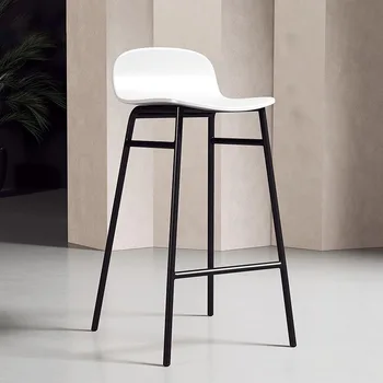 Juoda Sustiprinti Baro Kėdės Minimalistinio Laukia Šiuolaikinio Lounge Baro Kėdžių Dizainas, Europos Taburetes Altos Cocina Baldai Skaitiklis