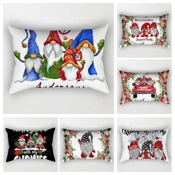 Kalėdų serija užvalkalas, sofos pagalvėlė padengti, namų, atostogų šventės dekoravimo užvalkalas, pritaikoma 30x50, 40x60