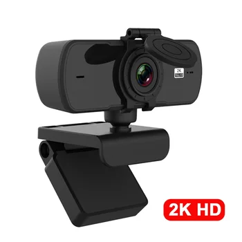 Kamera 2K Full HD 1080P Web Kamera su automatinio Fokusavimo funkcija Su Mikrofonu USB Web Cam PC Kompiuterių 
