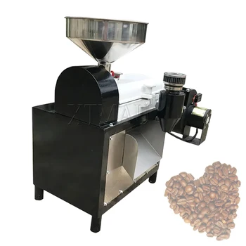 Kavos Pupelės Ruošimui Sausas Kavos Pupelių Huller Mašina, Kavos Gliaudymui Mašina