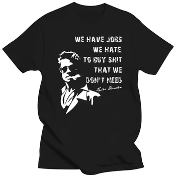 Kovos Klubas Tyler Durden Bradas Pittas Projekto Chaosas Juoda Atspausdintas T-shirt FN9812 100% Medvilnės T Marškinėliai Prekės ženklo Drabužių Viršūnes Tees