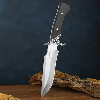 Lauko KnifeSmall Tiesiai KnifeMilitary KnifeDefence KnifeWilderness Medžioklės SurvivalHigh HardnessShort Peilis Įrankis