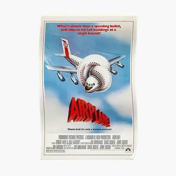 Lėktuvo 1980 M. Derliaus Filmo Plakatas Sienos Šiuolaikinių Namų Dekoro Spausdinti Paveiksl Apdailos Juokinga Tapybos Freskos Vintage Be Rėmelio