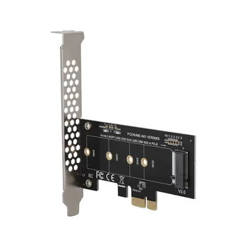 M. 2 PCIe Adapteris, M. 2 PCI E3.0 X1 Plėtros Kortelę,M2 SSD NGFF NVME(M Klavišą) PCIe 3.0 x 1 Desktop PCI Express Lizdas