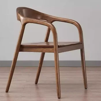 Mediniai Dizaineris Valgomojo Kėdės Akcentas Modernus Salonas Virtuvės Dizainas Laukia, Valgomojo Kėdės, Ergonomiškas Sillas Nordicas Namų Baldai