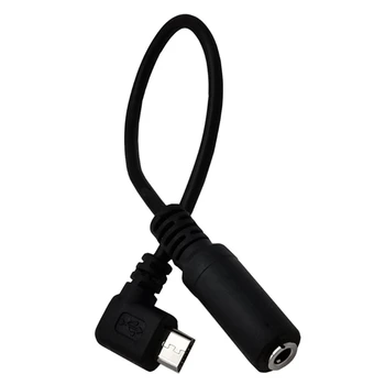 Micro USB 3,5 mm Adapteris, Kabelis Mini Vyriška 3,5 mm Moterų Konvertuoti